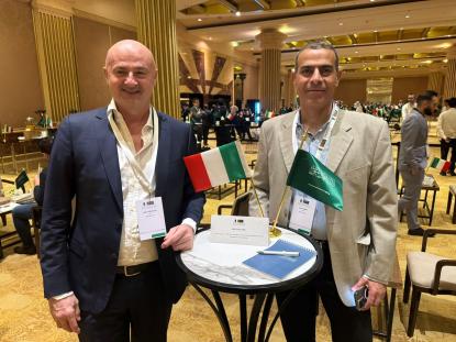 EDILTECO IN RIYADH VOOR HET SAUDI-ITALY INVESTMENT AND BUSINESS FORUM 2025